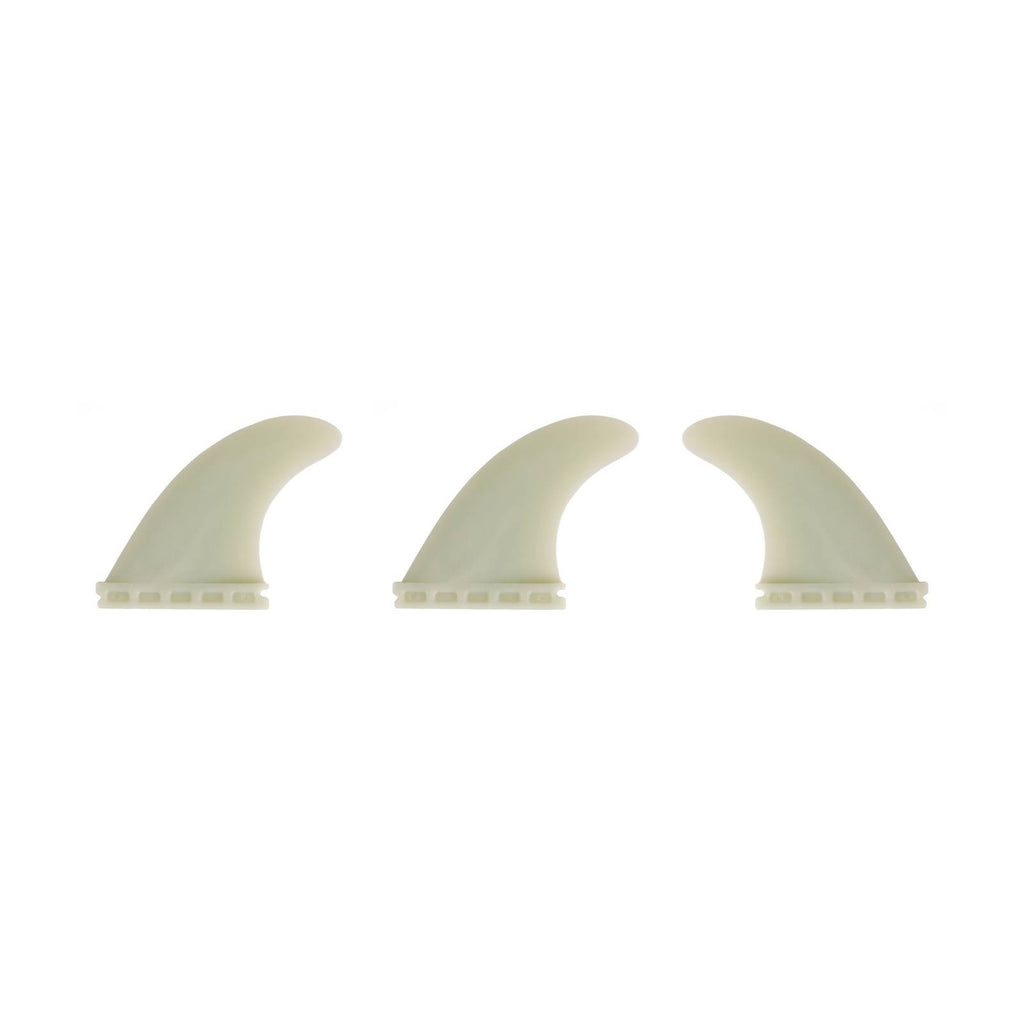 Set de Fins Thruster Standard Single Tab Transparent Surflogic 81001