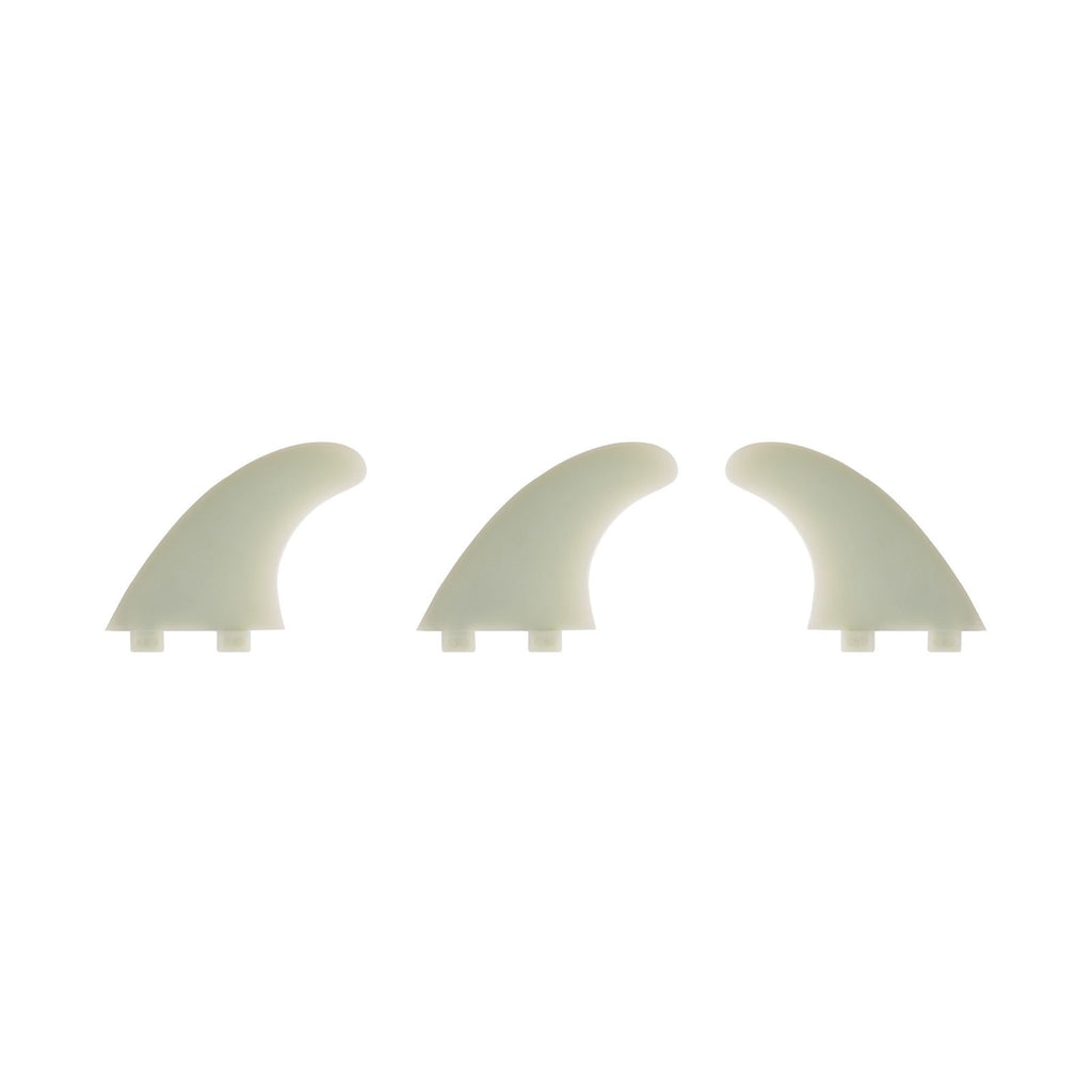 Set de Fins Thruster Standard Dual Tab Transparent Surflogic 81003