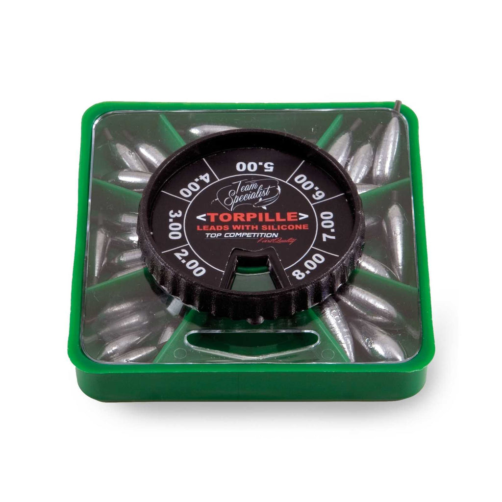 Lead Torpille With Silicon Tube 30pcs 2-8g Team Specialist 8166200