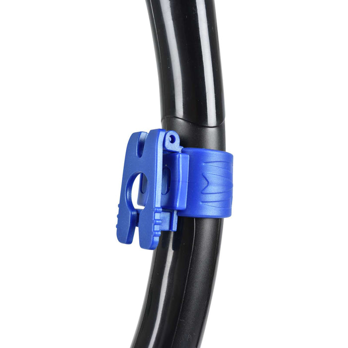 Snorkel de buceo Vortex Dry Black-Blue Seac 84-22BM-SBL