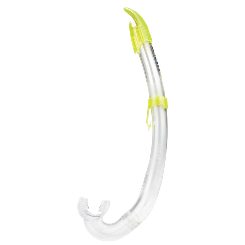 Tuba de snorkeling Flash Transparent-Jaune Seac 84-26Y-SKL