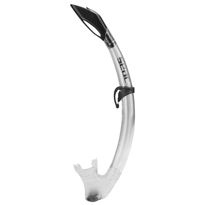 Tuba de snorkeling Tribe Enfants Transparent-Noir Seac 84-27N-SKL
