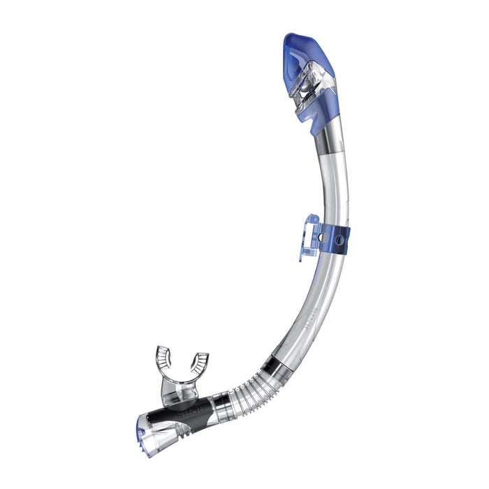 Snorkel de buceo Fast Tech Dry Clear-Blue Seac 84-32B-SKL