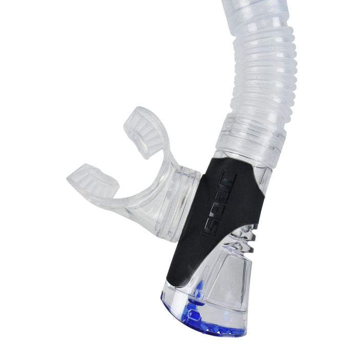 Snorkel de buceo Fast Tech Dry Clear-Blue Seac 84-32B-SKL