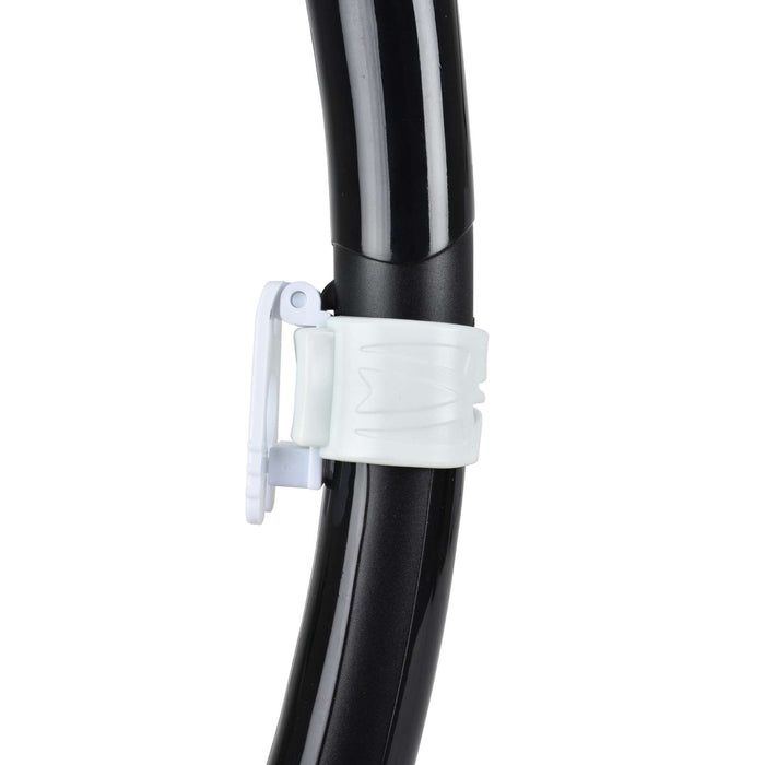 Snorkel de buceo Fast Tech Dry Black-White Seac 84-32NW-SBL