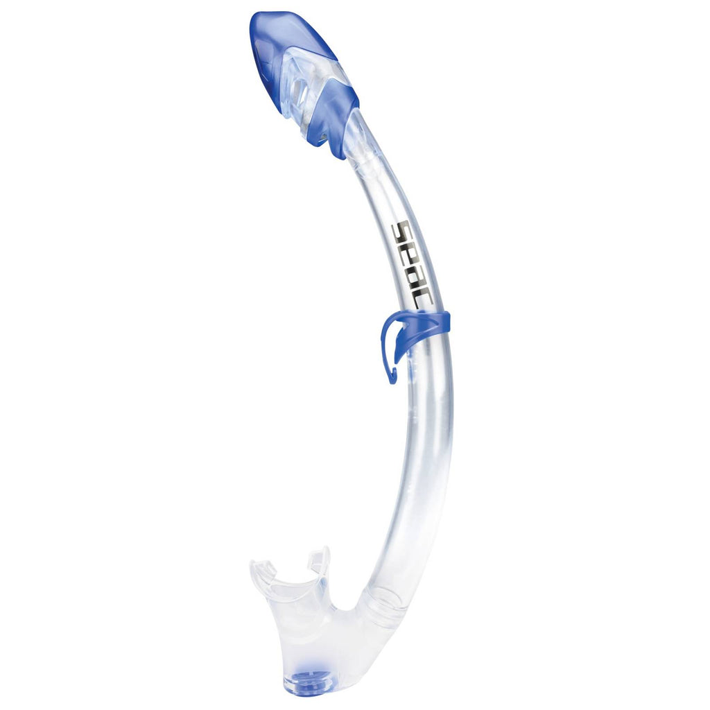 Tuba de snorkeling Tribe Dry Transparent-Bleu Seac 84-33B-SKL