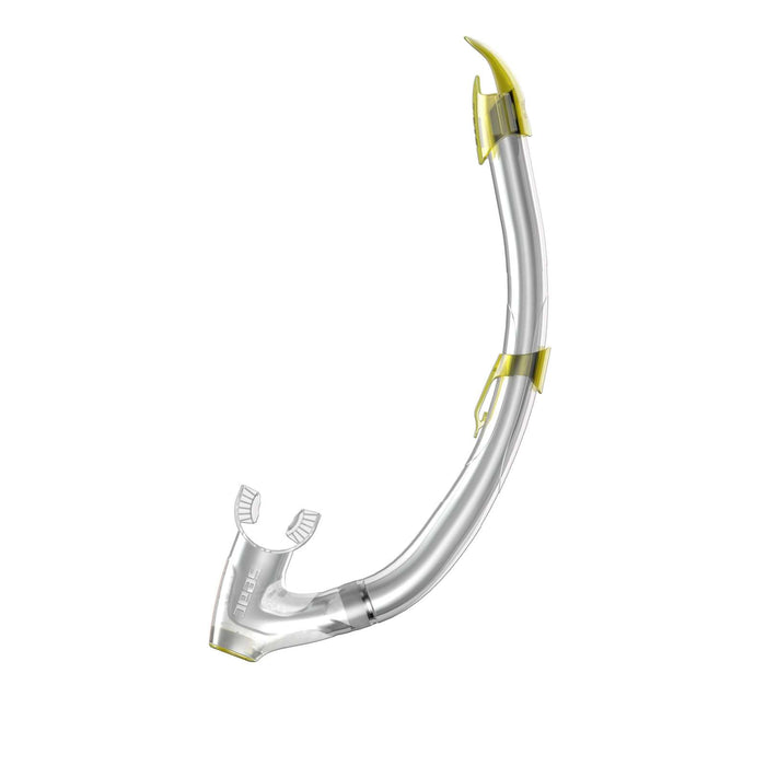 Tuba de snorkeling Fast Transparent-Jaune Seac 84-35Y-SKL