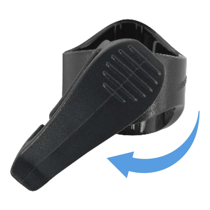 Snorkel de buceo Reverse Dry Black-Lilac Seac 84-38LL-SBL