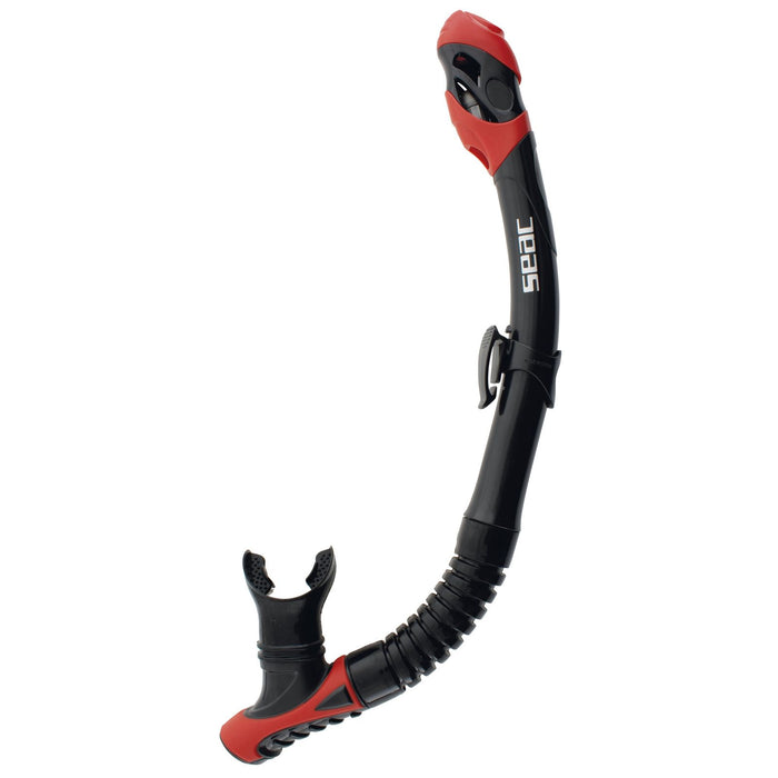 Snorkel de buceo Reverse Dry Black-Red Seac 84-38R-SBL
