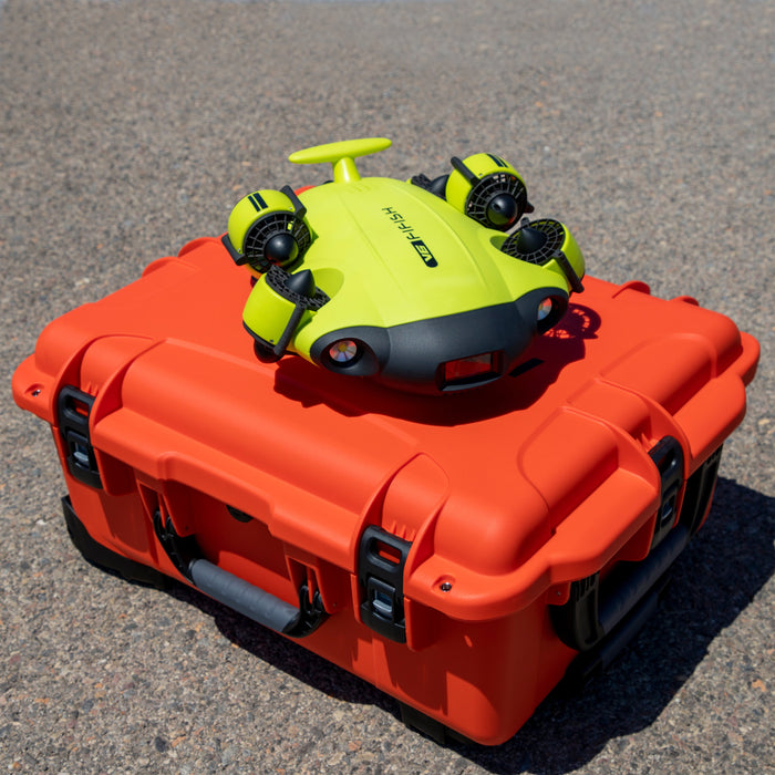 Valise professionnelle pour drones Fifish Orange Movesea