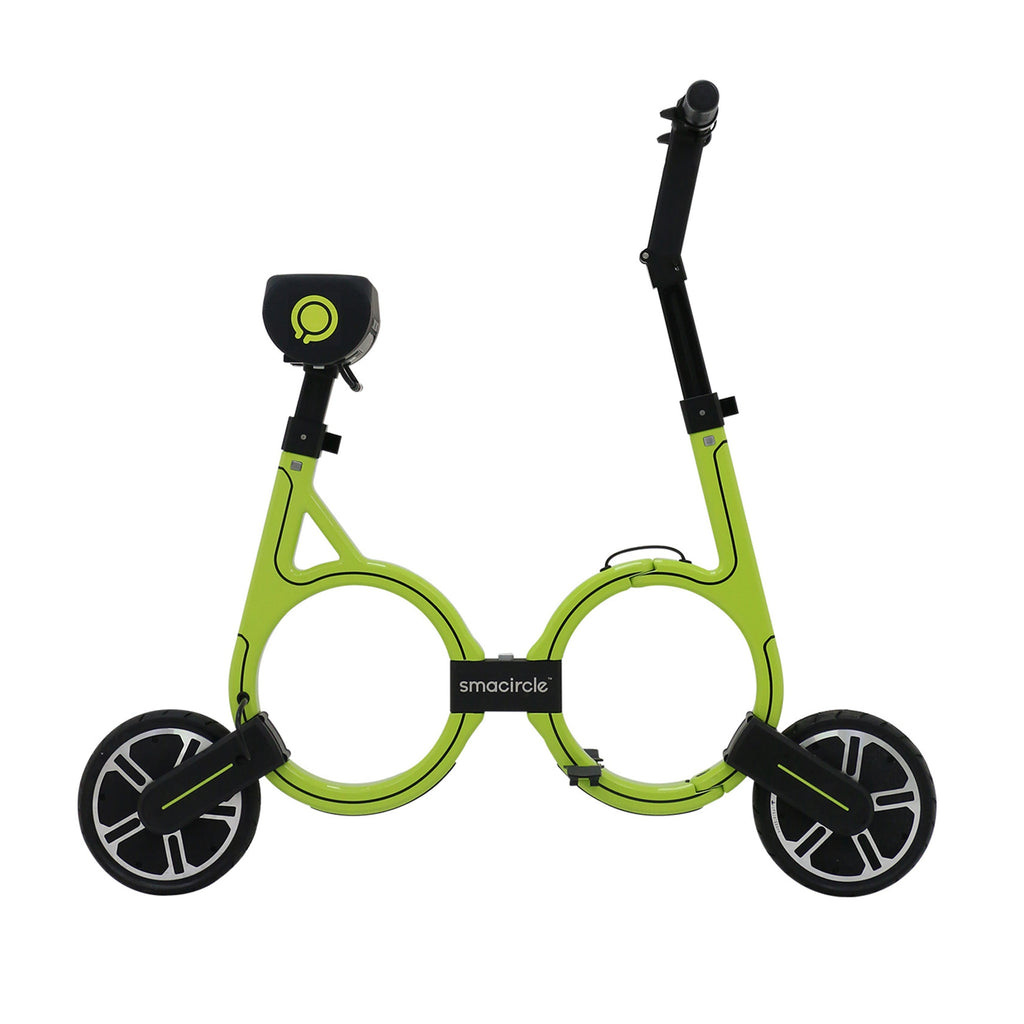 Bicicleta eléctrica portátil S1 versión verde Smacircle
