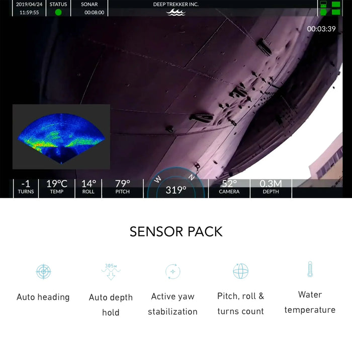 Paquete de sensores Deep Trekker