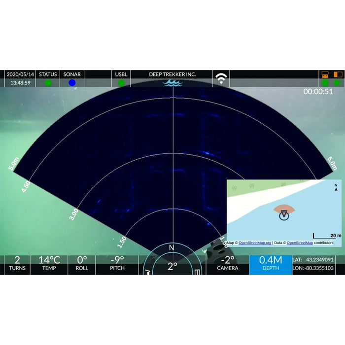 Sonar Oculus M370S with Integration Kit Deep Trekker