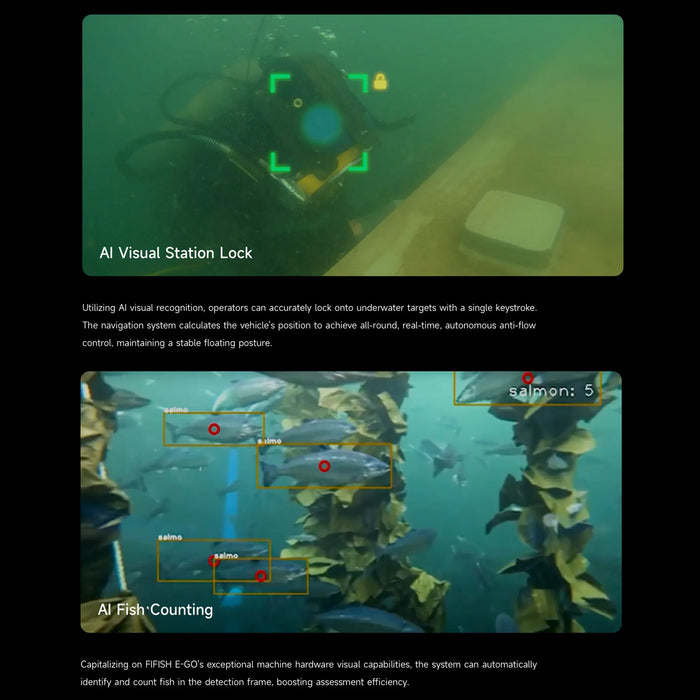 Underwater ROV Fifish E-GO Qysea