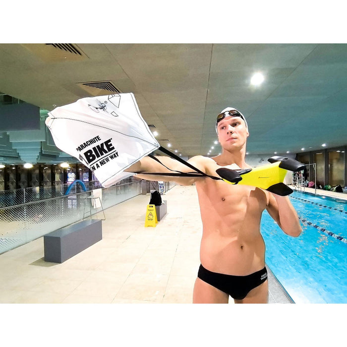 Parachute pour Pullbuoy Ailes de natation Blanc Seabike 854042