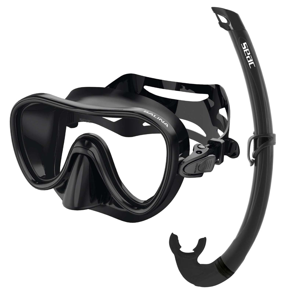 Kit de Snorkeling Salina Top Noir Seac 89-106N