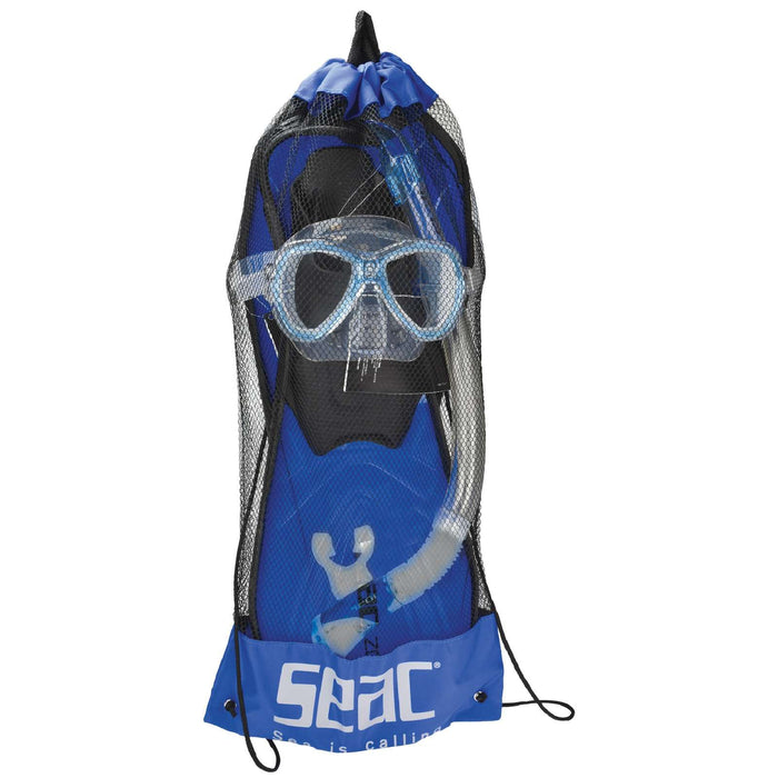 Schnorchelset Tris Zoom Kinder Blau 32-35 Seac 89-29B-32-35