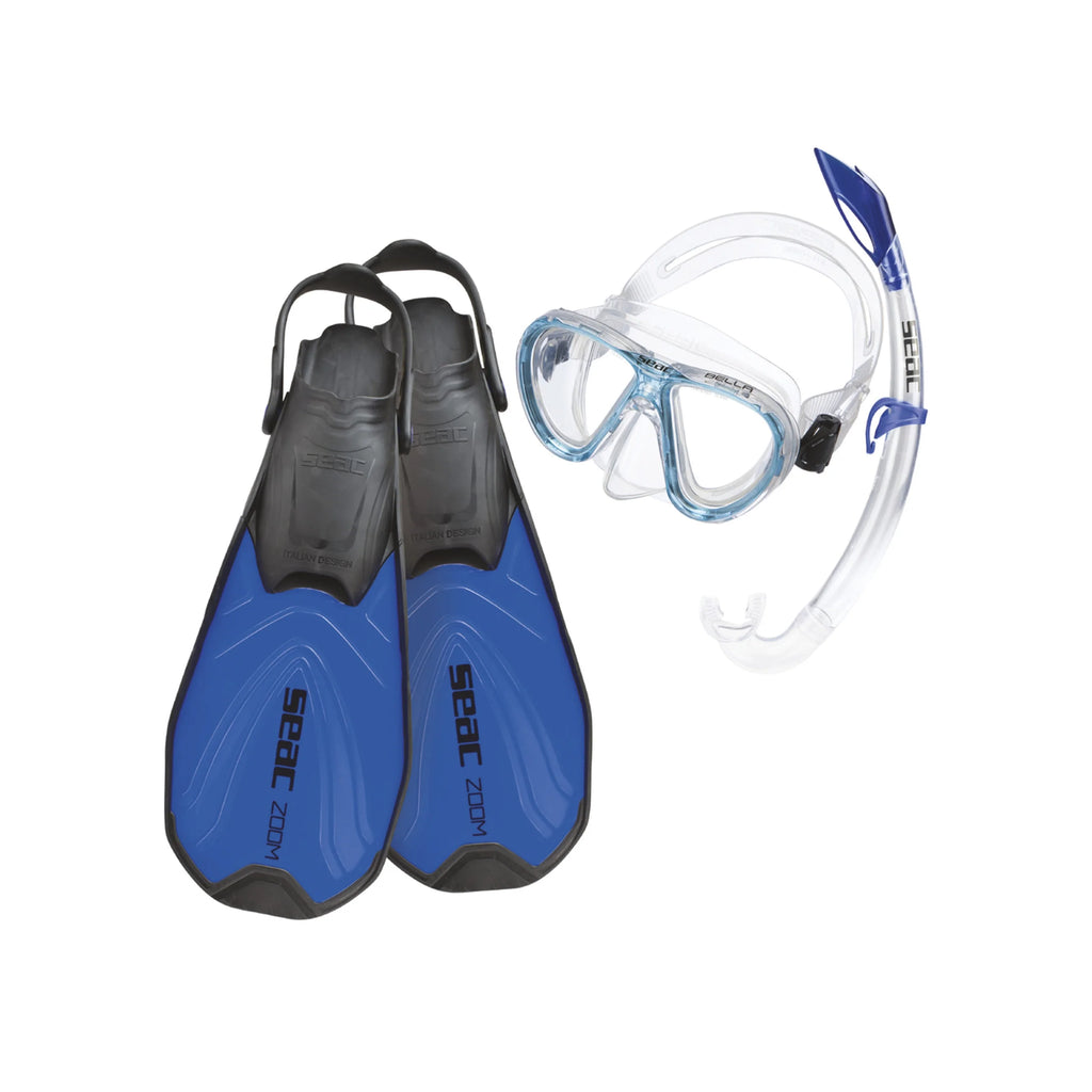 Snorkeling Set SEAC Tris Zoom Adult