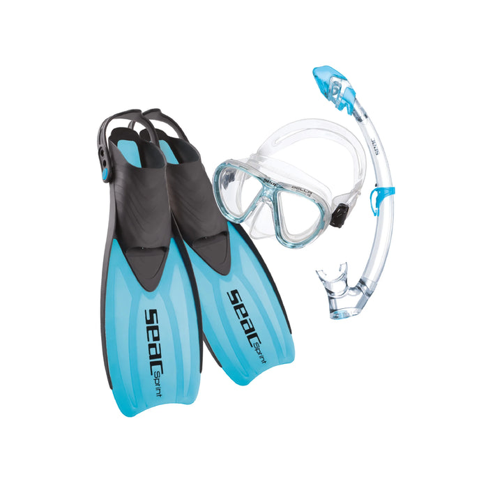 Snorkeling Set SEAC Tris Sprint Dry JR