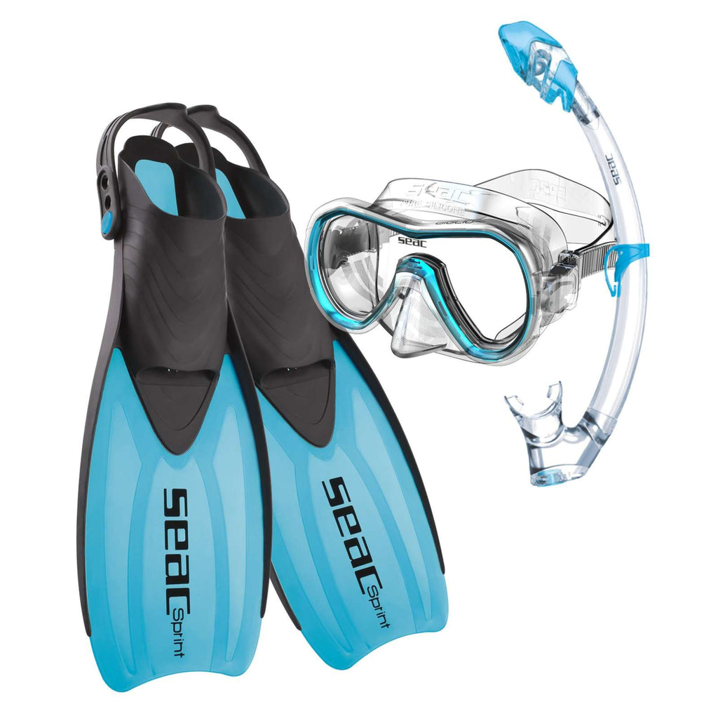 Kit de Snorkeling Tris Sprint Dry Bleu 36-38 Seac 89-30B-36-38