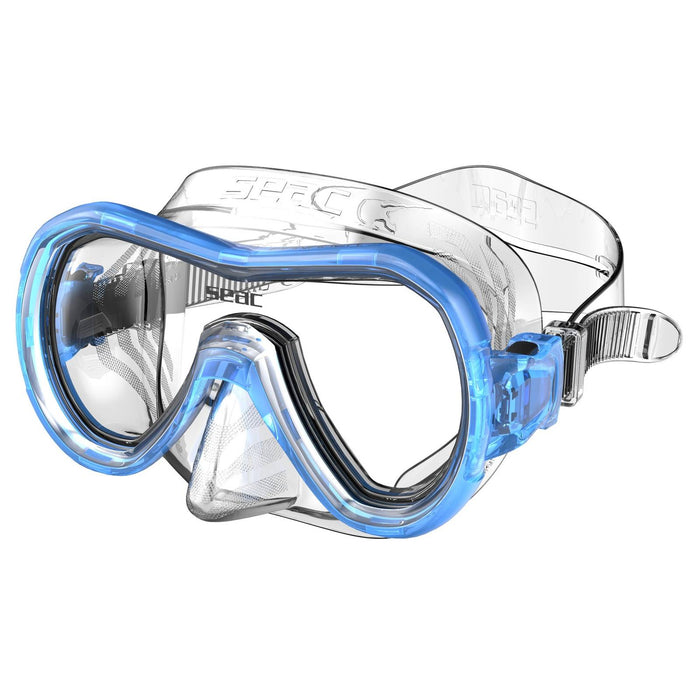 Schnorchel-Set Panarea Md Klar-Blau Seac 89-33B