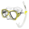 Set de snorkel Ischia Md Transparente-Amarillo Seac 89-34Y
