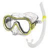 Set de snorkel Panarea Transparente-Amarillo Seac 89-40Y