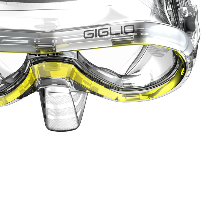 Ensemble de snorkeling SEAC Giglio avec valve