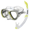 Set de snorkeling Elba Md Clear-Yellow Seac 89-72Y