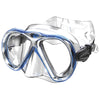 Máscara de Buceo Snorkel Iena Transparente-Azul Seac 9238B
