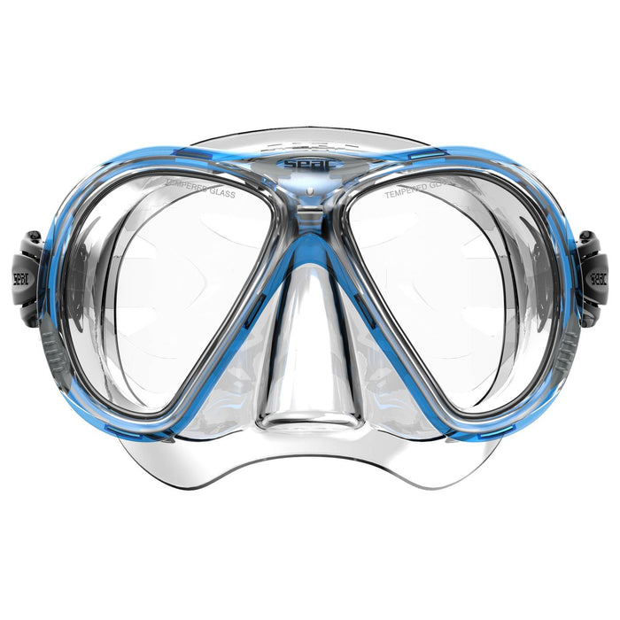 Máscara de Buceo Snorkel Iena Transparente-Azul Seac 9238B