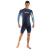 Rash Guard Raa Long Evo Homme Bleu Foncé M Seac 9316-03