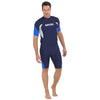 Rash Guard Raa Short Evo Man Dark-Blue XXL Seac 9317-06