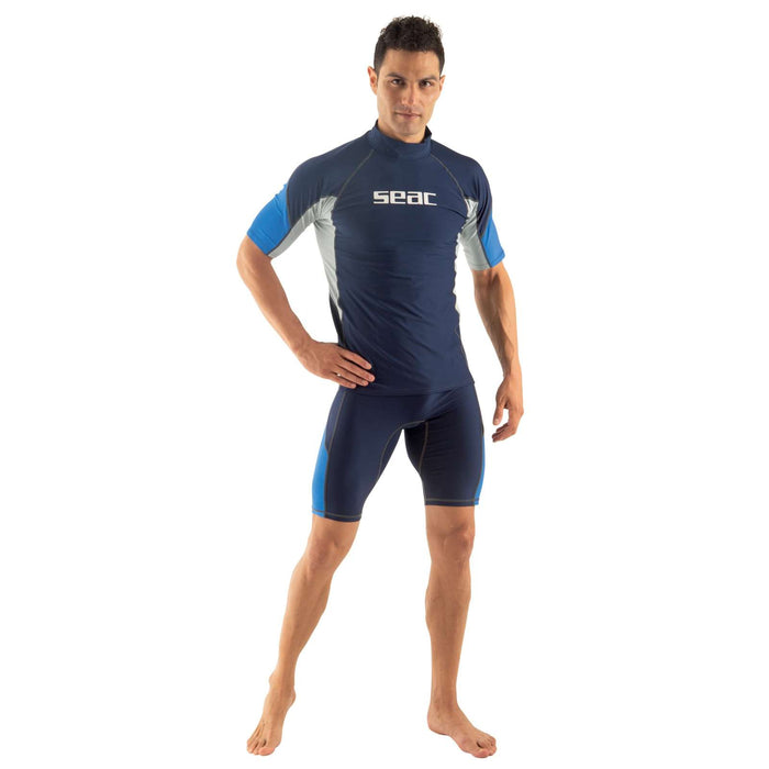 Pantalones cortos Raa Pant Evo hombre azul oscuro L Seac 9318-04