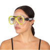 Maschera da Snorkeling Capri Slt Trasparente-Gialla Seac 9419Y