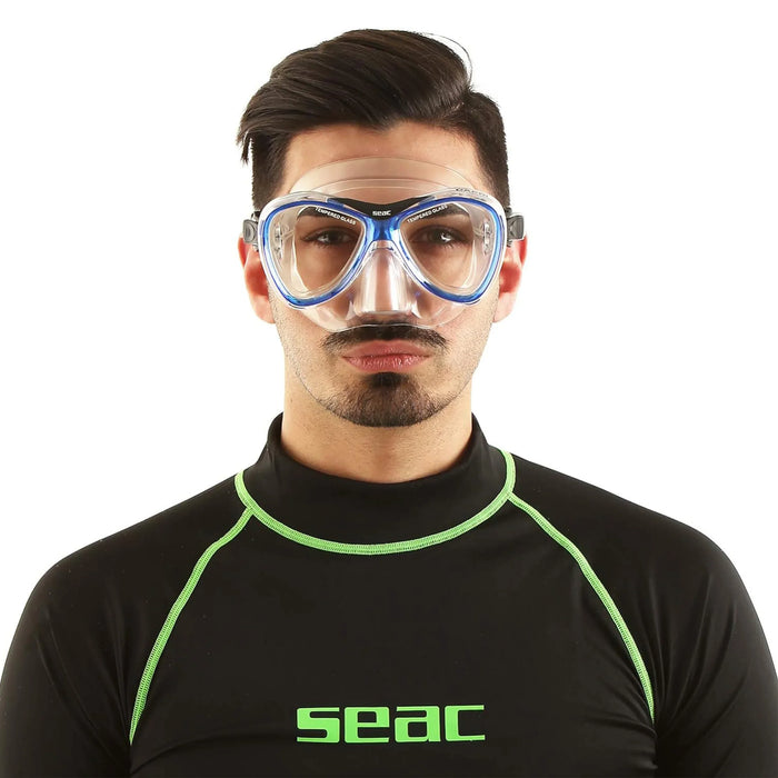 Masque de plongée avec tuba SEAC Capri