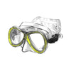 Máscara de snorkel Capri MD transparente-amarillo Seac 9422Y