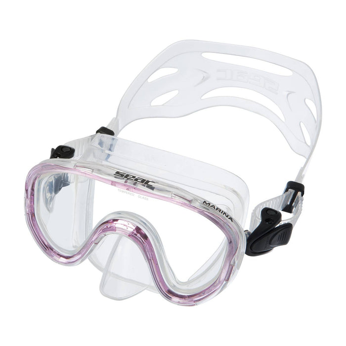 Máscara de Snorkel Marina Niños Rosa Seac 9426P