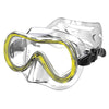 Masque de snorkeling Salina Transparent-Jaune Seac 9443Y