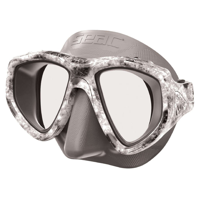 Maschera per apnea One Camo Nero-Grigio Seac 9449CG