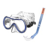 Set de snorkel Salina Md Transparente-Azul Seac 9461B