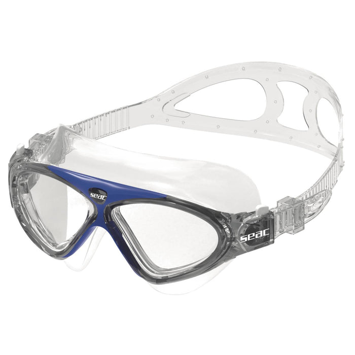 Masque de Natation Vision Hd Clair-Bleu Seac 9908B