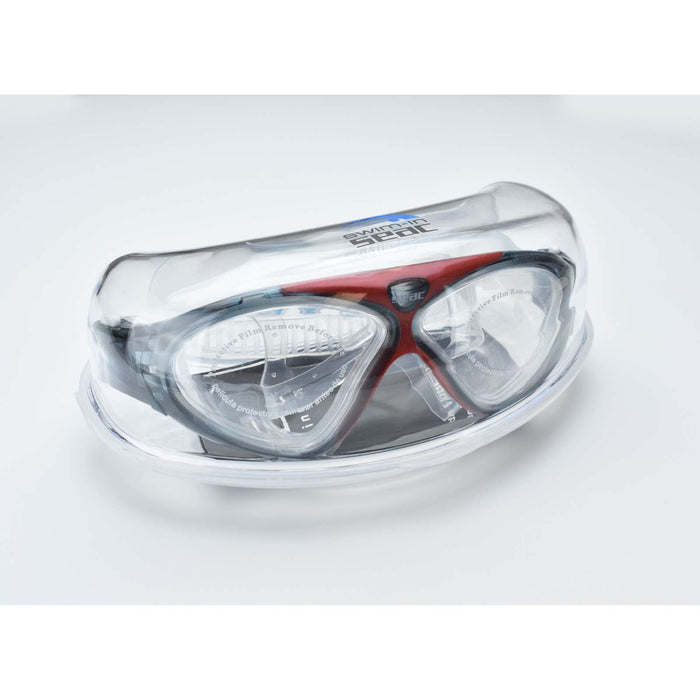 Masque de natation Vision Hd Clear-Rouge Seac 9908R