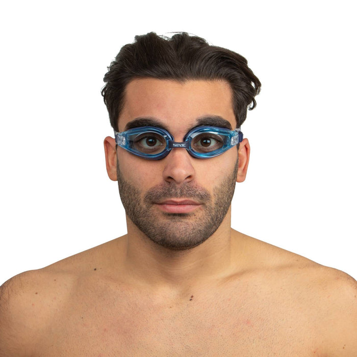 Gafas de natación Jump Azul Lentes Azul Claro Seac 9913B