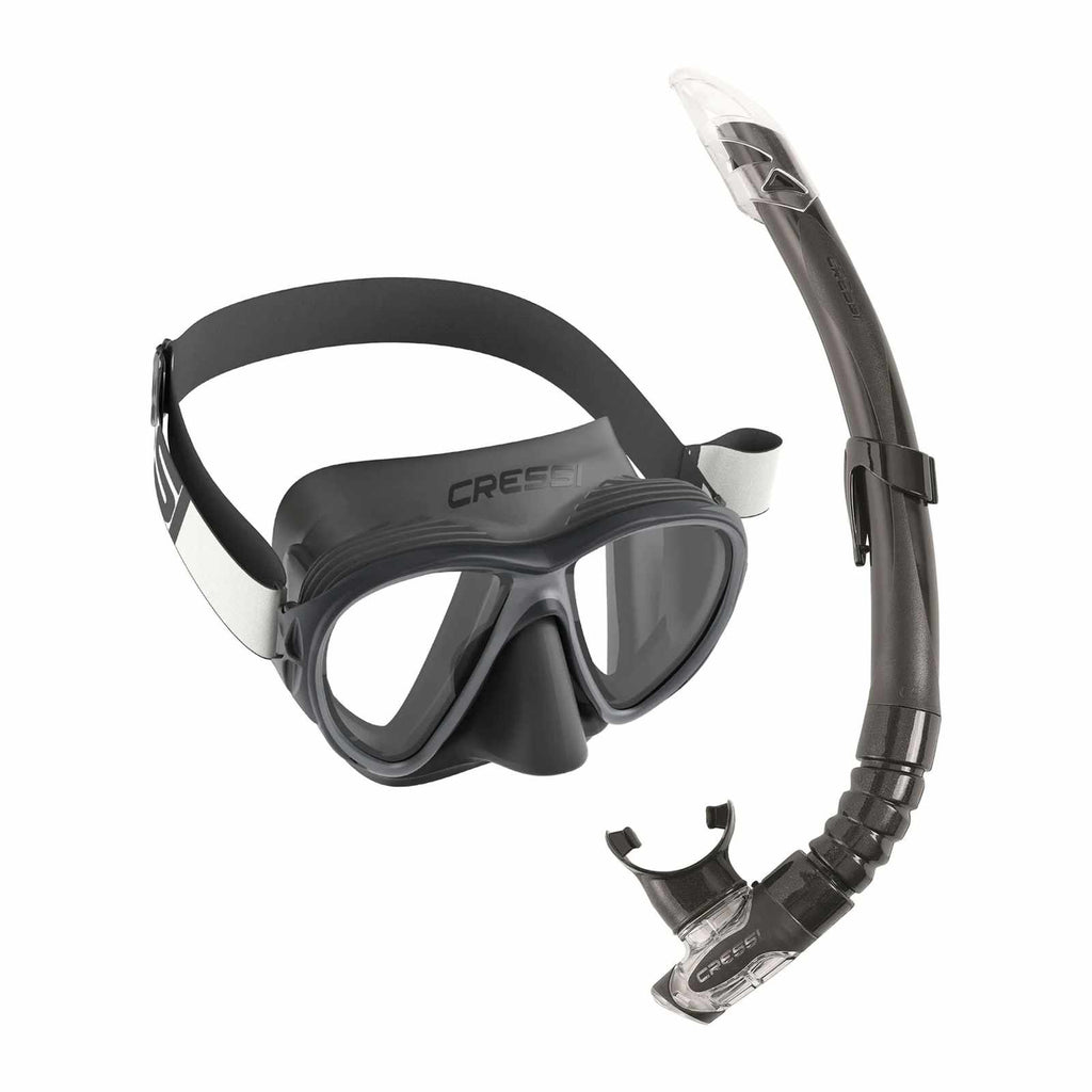 Snorkeling Kit Fiji Tx and Gamma Dark-Blaсk Cressi DM280550
