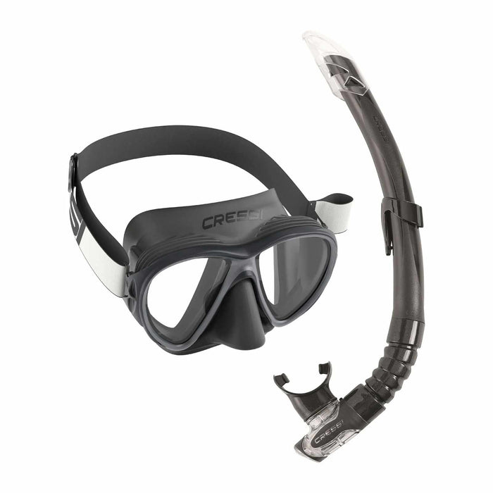 Snorkeling Kit Fiji Tx and Gamma Dark-Blaсk Cressi DM280550
