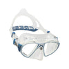 Maschera da Immersione in Silicone Zeus Trasparente-Blu Cressi DS470020