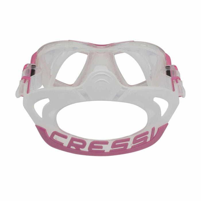 Diving Silicone Mask Zeus Transparent-Pink Cressi DS470040