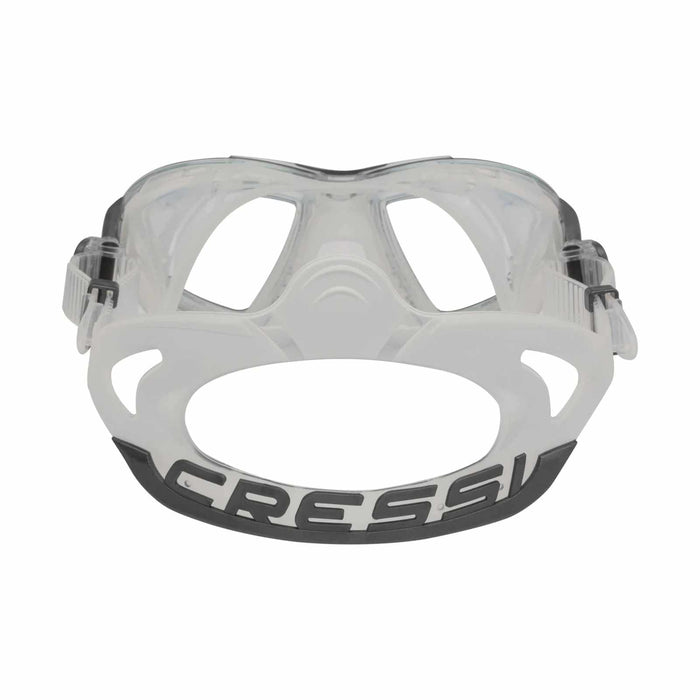 Diving Silicone Mask Zeus Transparent-Black Cressi DS470050