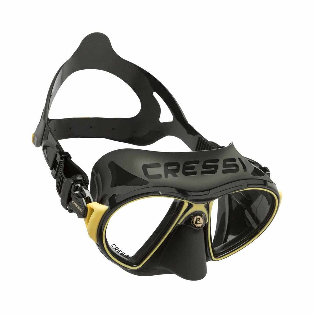Diving Silicone Mask Zeus Dark-Gold Cressi DS475009